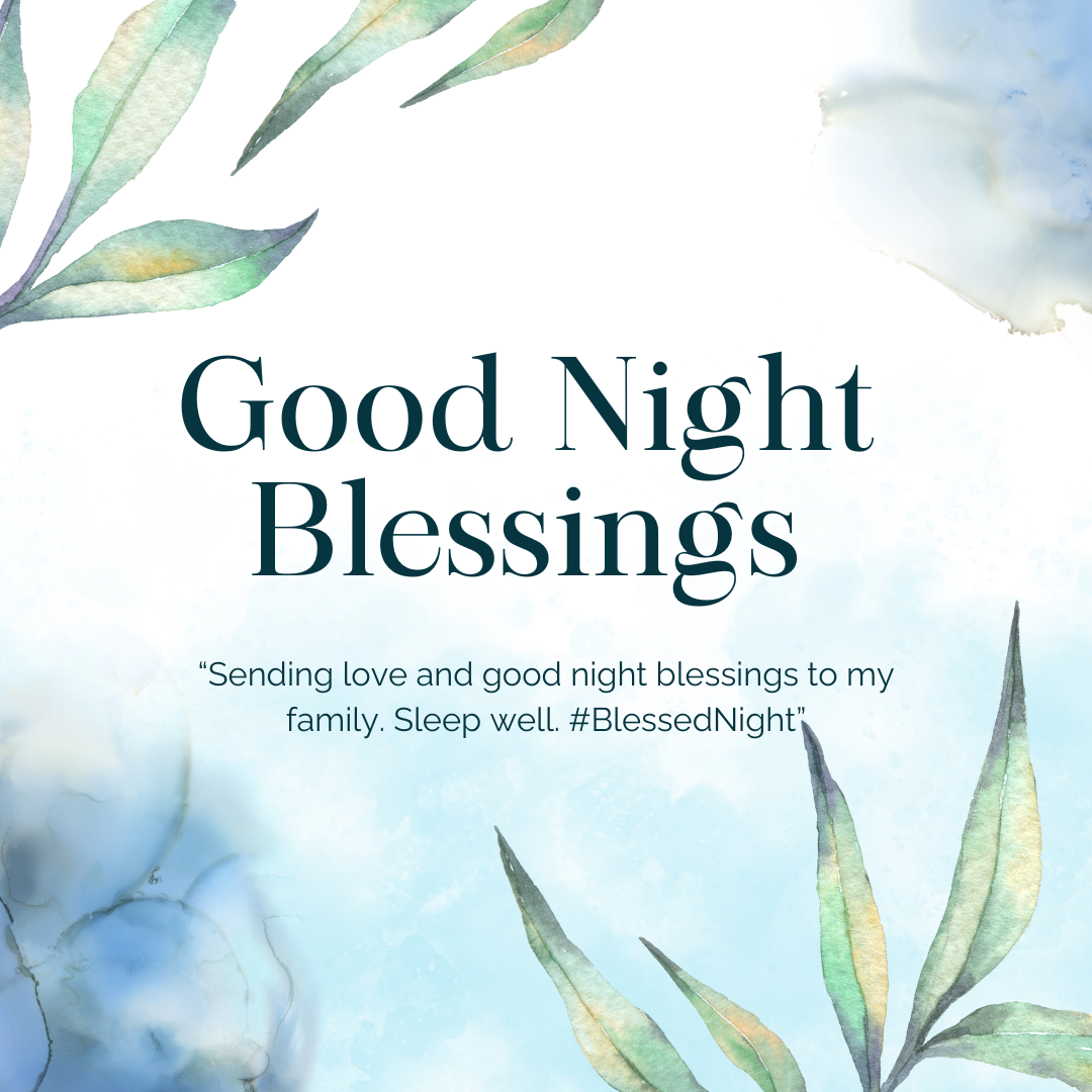 Good Night Blessings